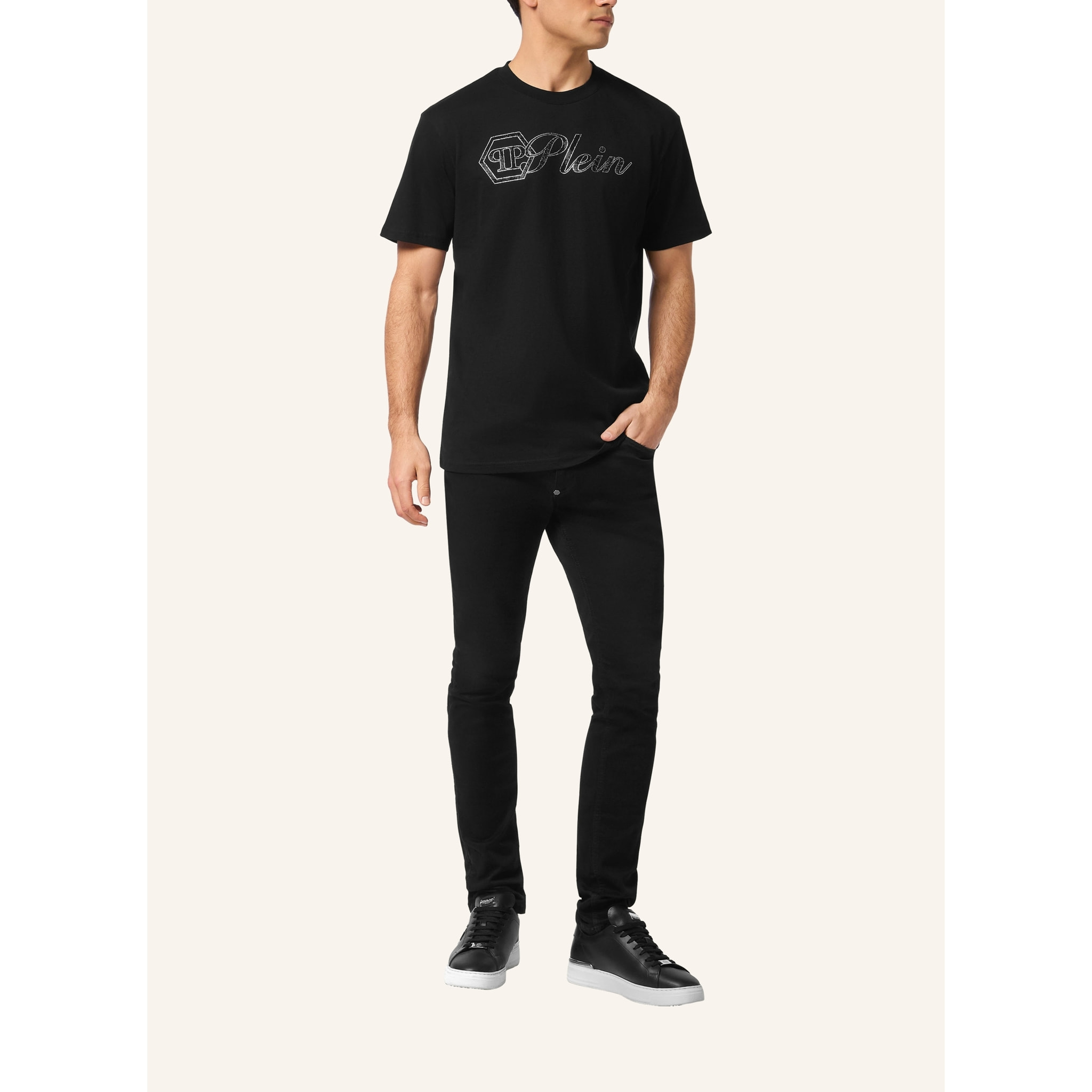 PHILIPP PLEIN T-Shirt Round Neck Ss