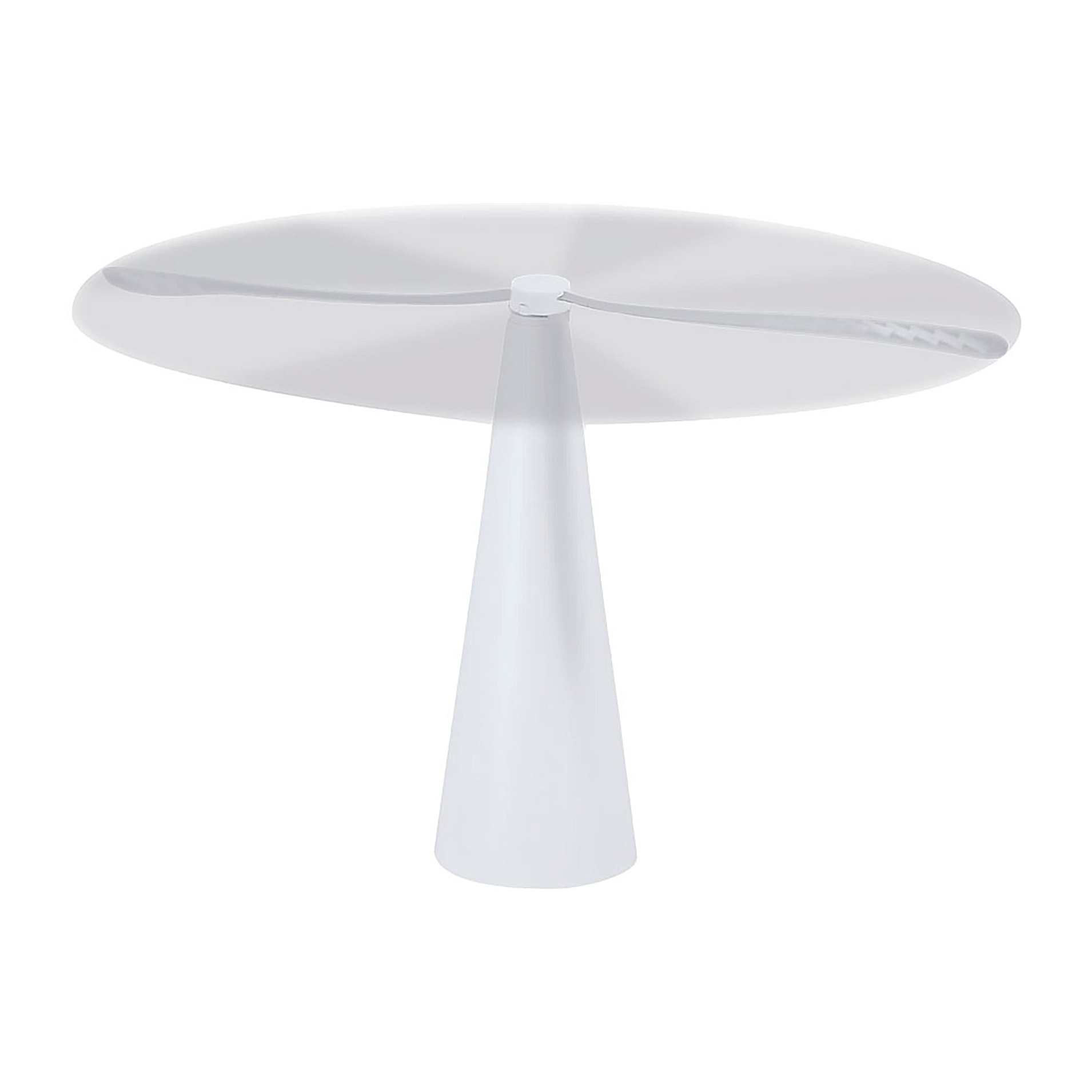 Ventilador de sobremesa antimoscas con 2 aspas de efecto UV, diseñado para repeler insectos de forma silenciosa y sin productos químicos. Ideal para interiores y exteriores.