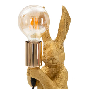 LAMPADA DA TAVOLO RUBBIT CM 13X17X35.5