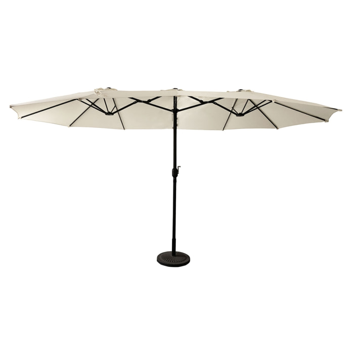 Parasol double LINAI - Beige