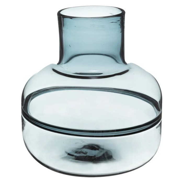 Vase plat "Line" - verre D23 - 5 cm