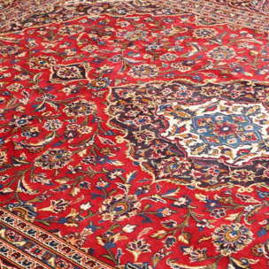 Tapis d'orient au motif oriental, noué main en laine, ABOMIR