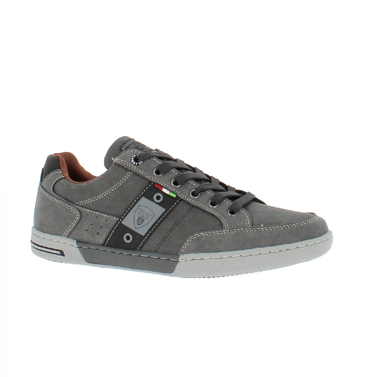 Armata di Mare Scarpe Uomo Sneakers Casual Stringate con Soletta Rimovibile in Memory Foam AMU W22M215 Grey