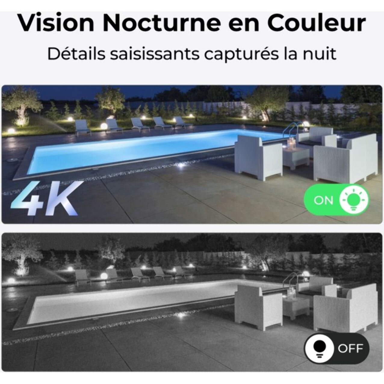Caméra de surveillance REOLINK W330 Blanche