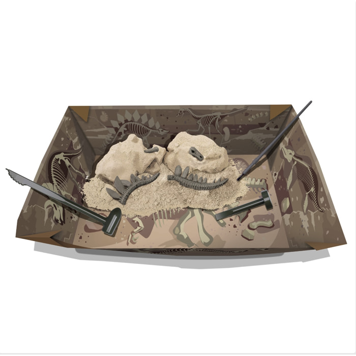 Kidz Labs / Scava e Crea Dinosauro Stegosauro