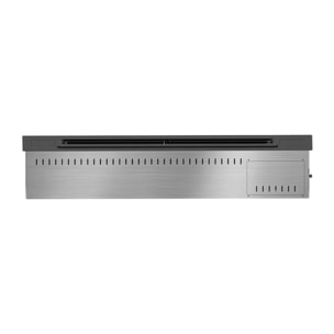 Slim 70 - Bruciatore a Bioetanolo Automatico da Incasso 61x16,8x12,8 cm 2,4lt Smart App in Acciaio