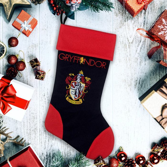 Harry Potter Calza Befana Grifondoro Decorazioni Natale Cinereplicas