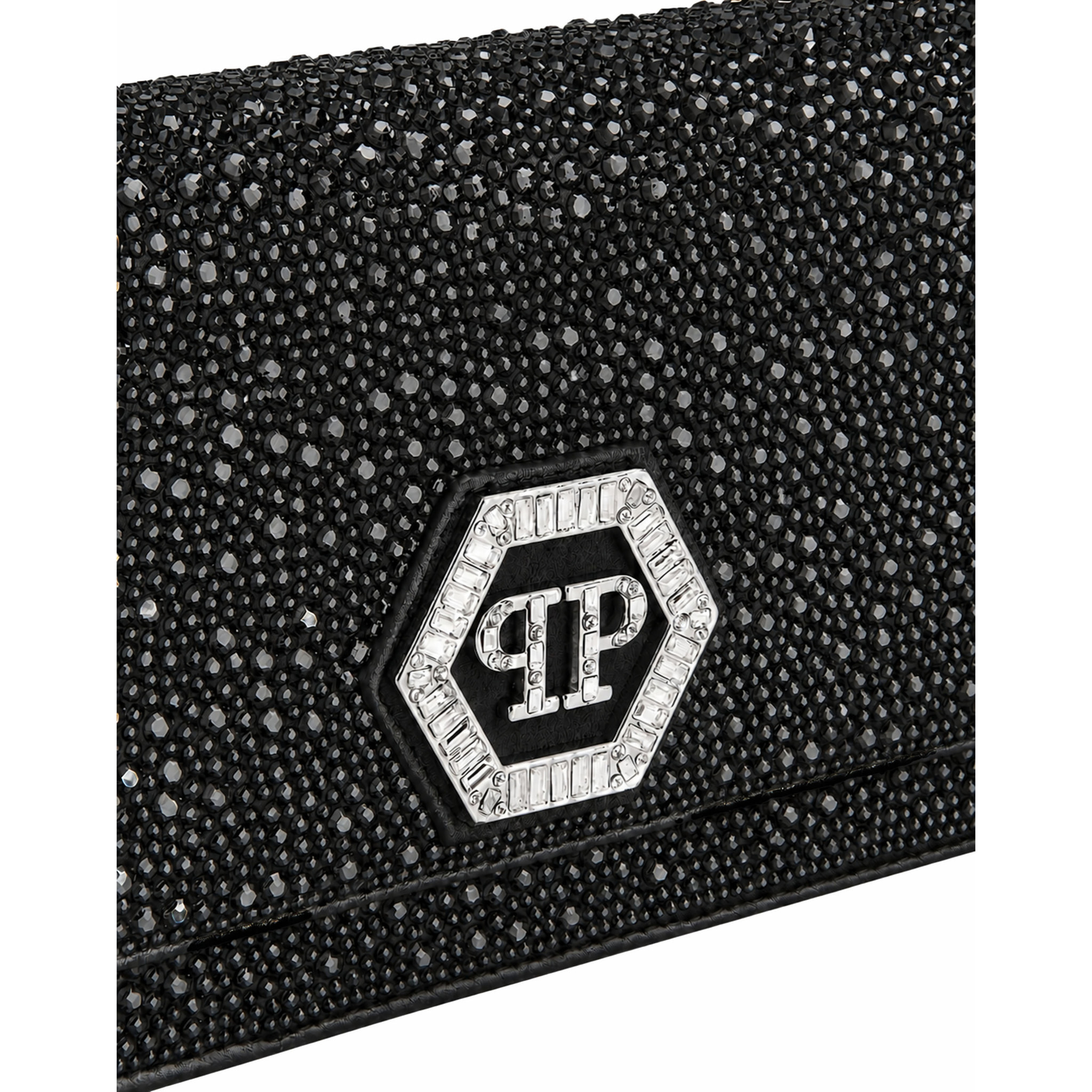 PHILIPP PLEIN Bolso con solapa HEXAGON