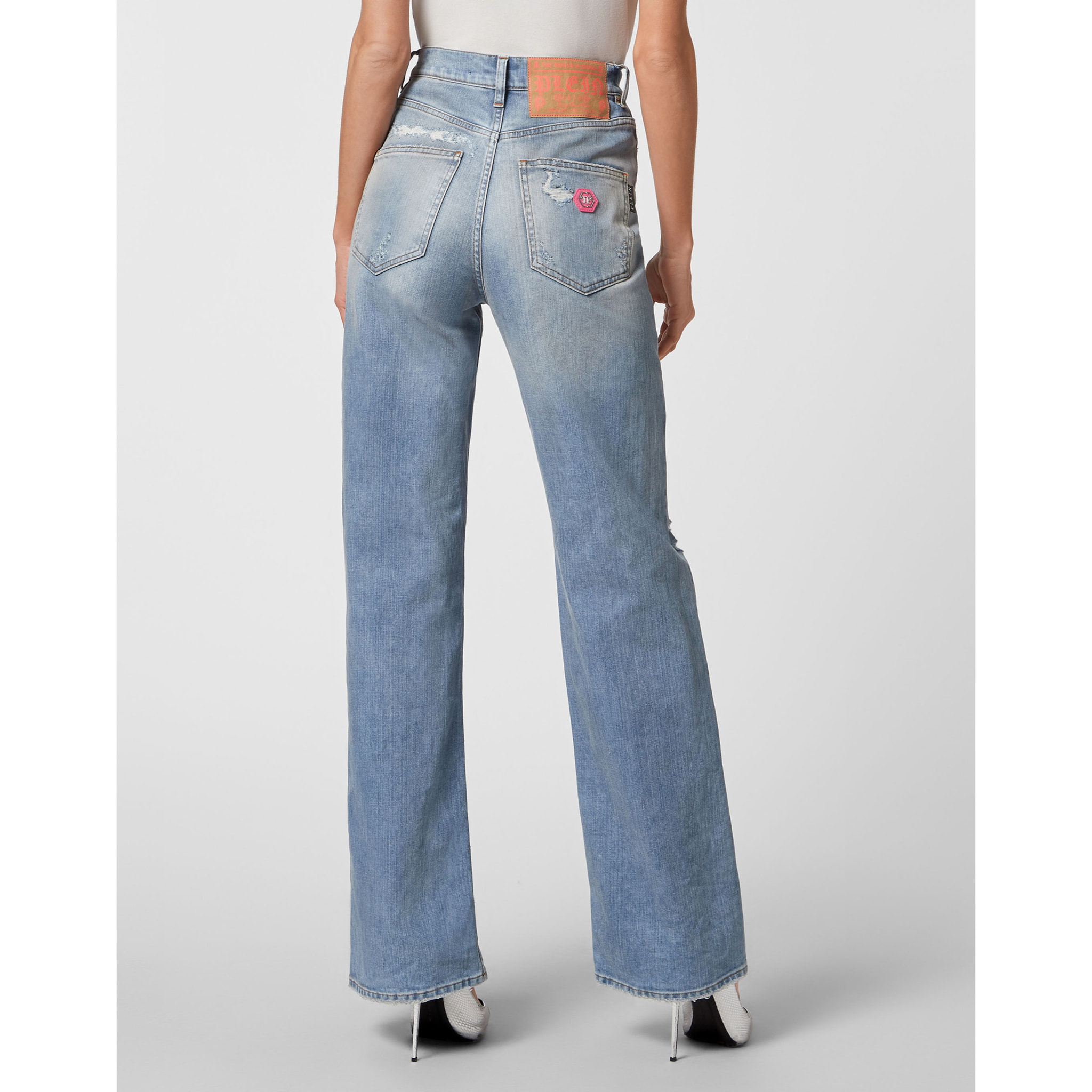 PHILIPP PLEIN Wide-leg jeans