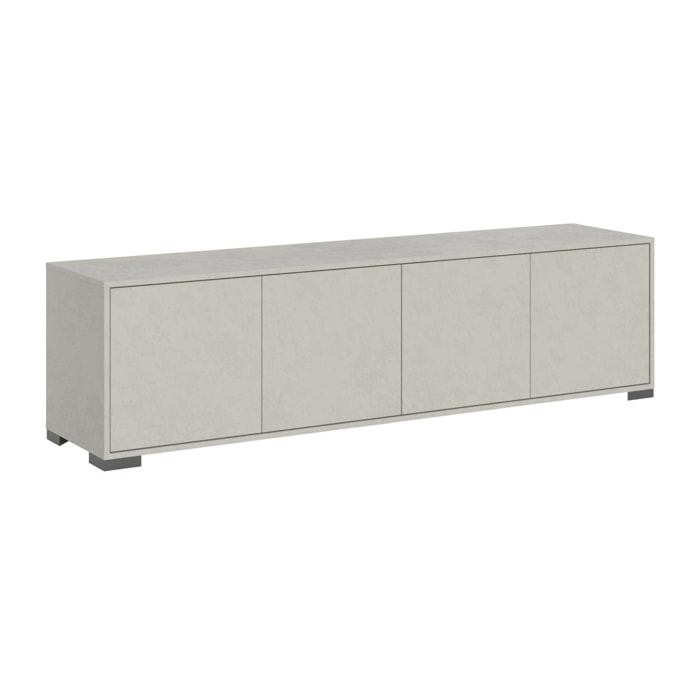 Porta TV 4 ante 172x40x48 cm Lumina cashmere