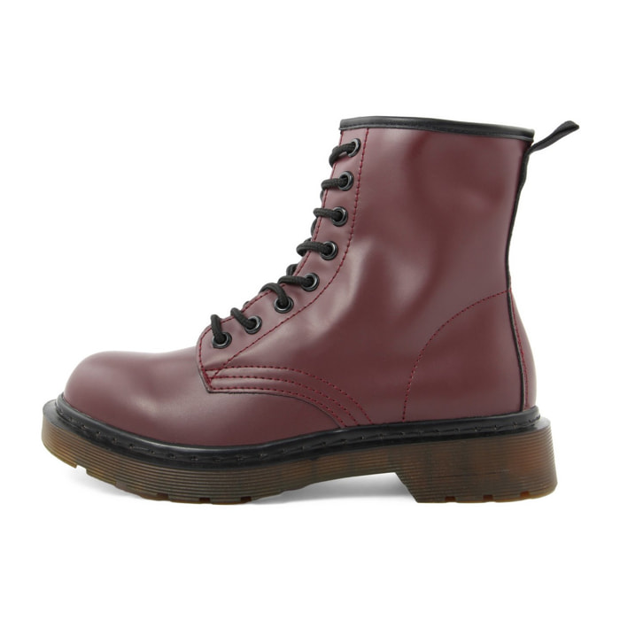 Stivaletto Donna colore Bordeaux-Altezza tacco:3cm