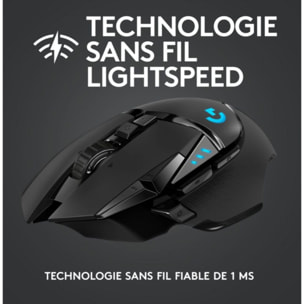 Souris Gamer Sans Fil LOGITECH G502 Lightspeed