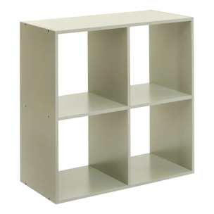 Étagère Mix'n modul Enfant 4 Cases Vert 63,6x30x63,6 cm
