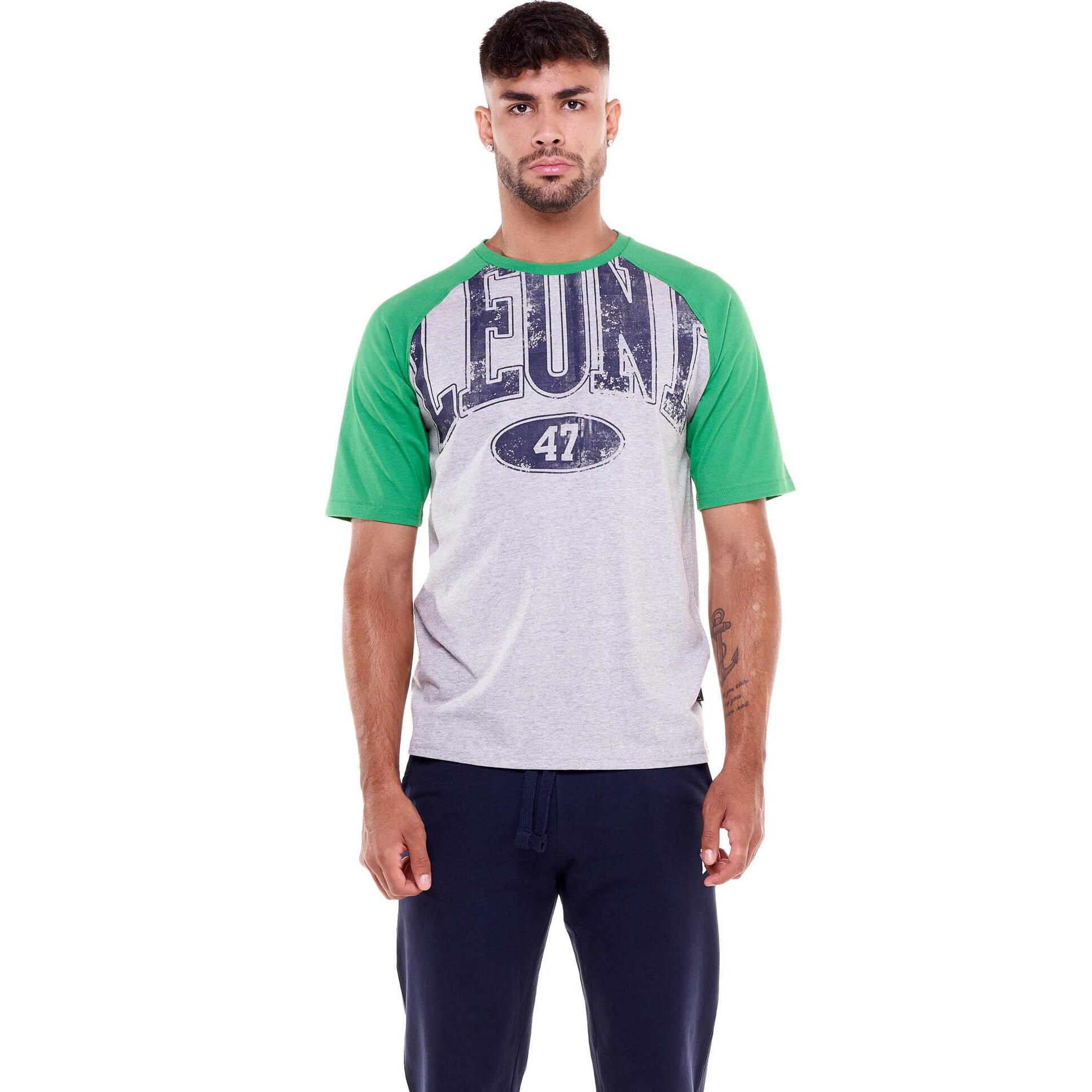 Camiseta de hombre Academy hombros en contraste