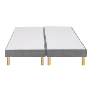 Sommier VIGOROSO 2 places|H 14 cm |confort ferme