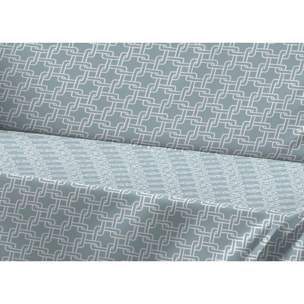 Telo Arredo Multiuso In 100% Cotone Disegno Catena