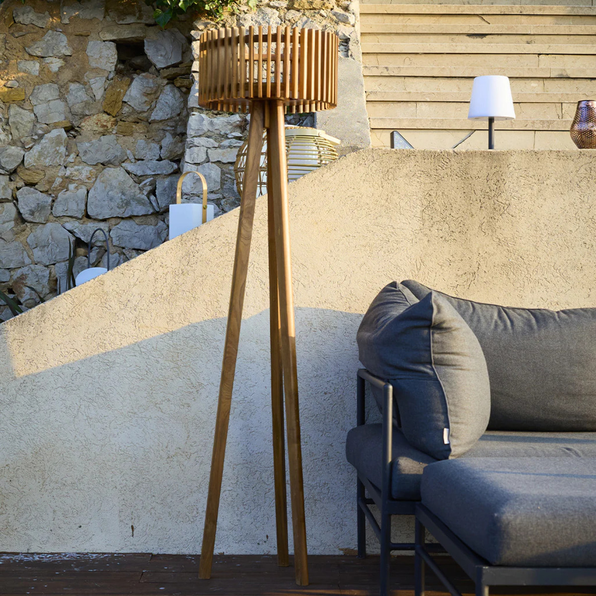 Lampadaire solaire EDEN TALL H160CM