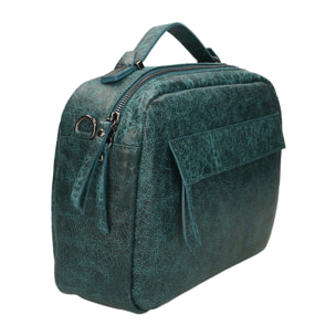 Borsa a mano unisex Modello Avelon - Vera Pelle - 20.0 x 29.0 x 9.0 cm