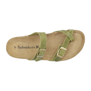 SANDALIA VEJER BABUNKERS VERDE