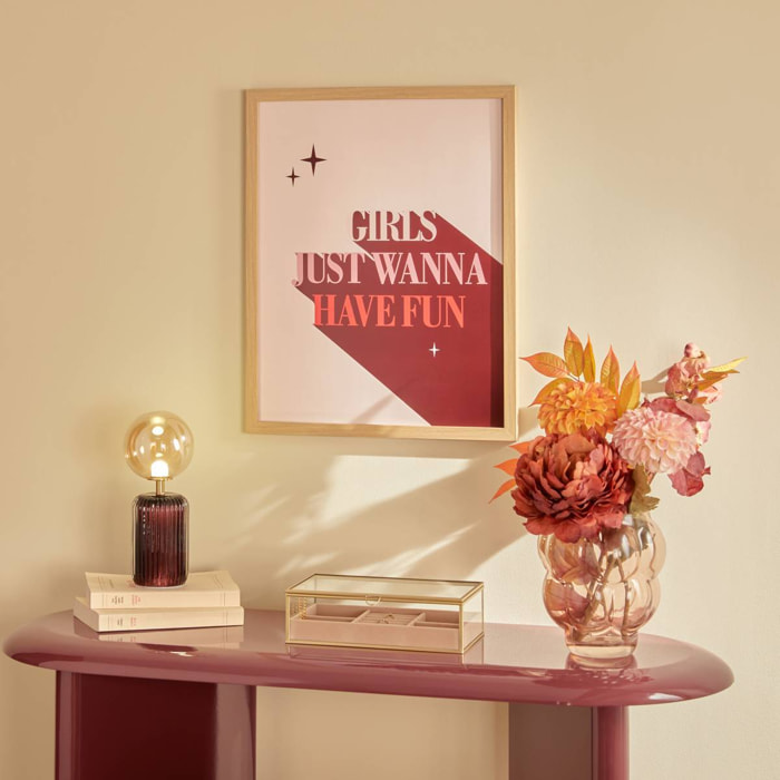 Affiche encadrée Carine 40x50cm