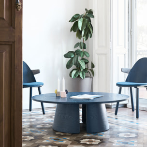Mesa de centro Cep azul oscuro