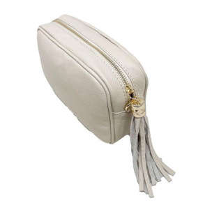 Chicca Borse Tracollina Clutch Beige