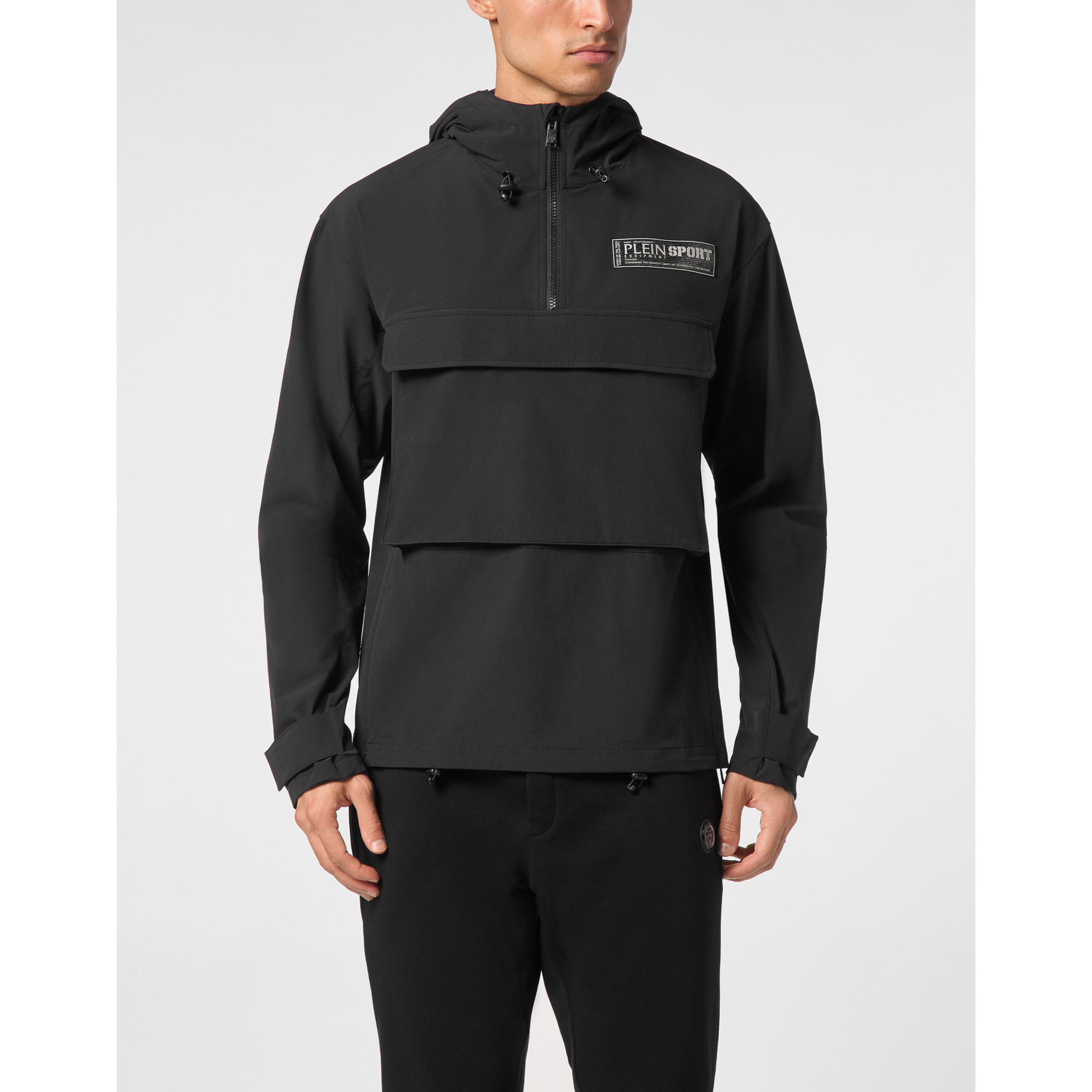 PLEIN SPORT Hooded Sweatjacket