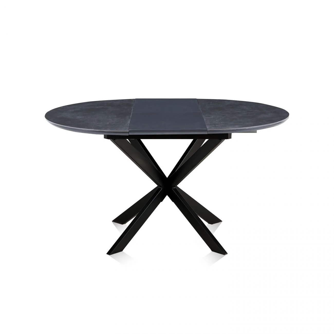 Mesa redonda extensible Onix Negro