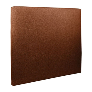 Lit coffre avec tête de lit tapissée Bouclette