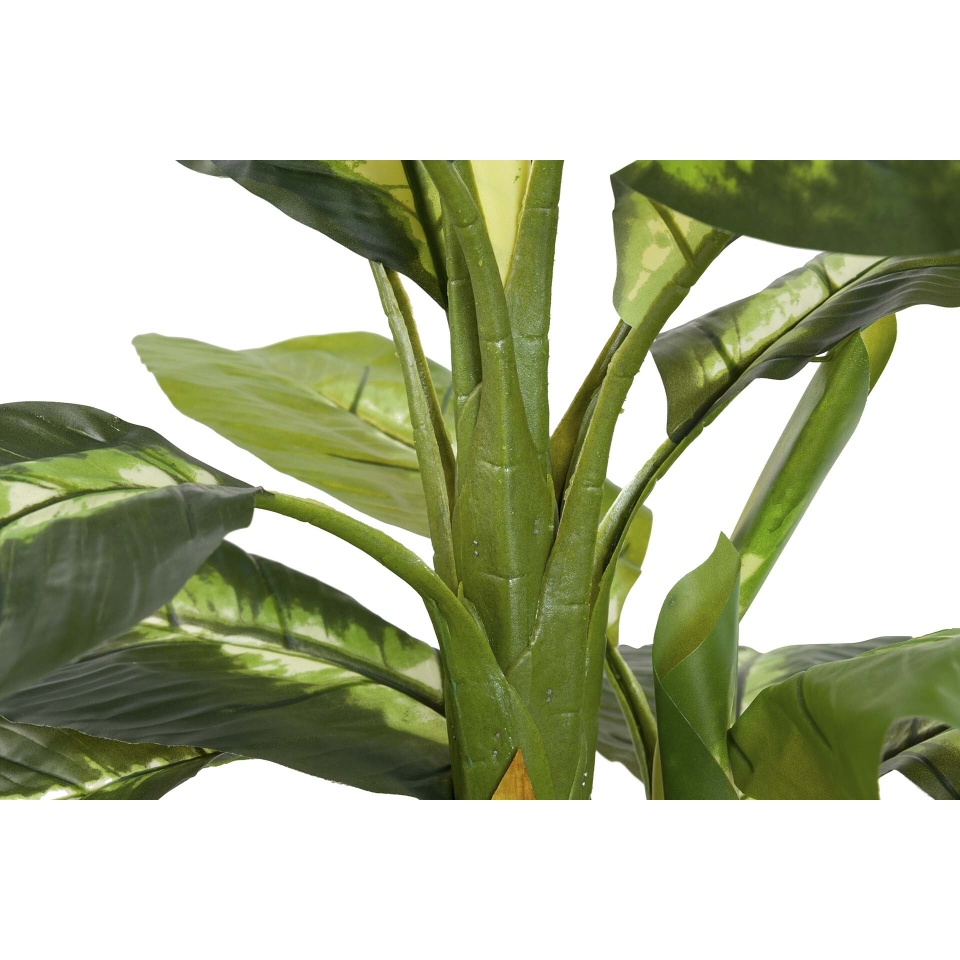 Planta Artificial Dieffenbachia Dotied Con Maceta 55x55x130 Cm