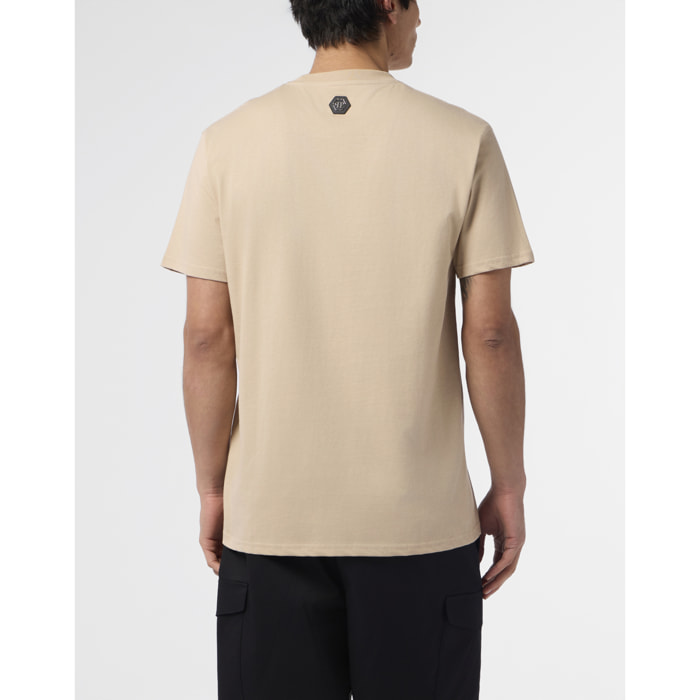 PHILIPP PLEIN Round Neck T-Shirt Hexagon Line