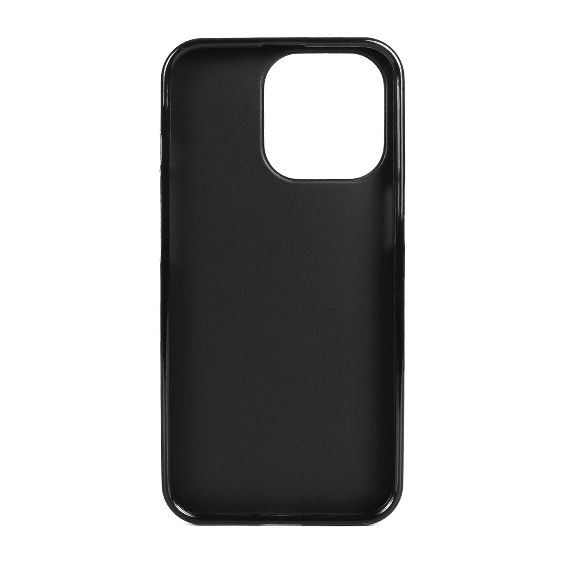 Custodia in silicone per iPhone 13. Finitura opaca con bordi lucidi.