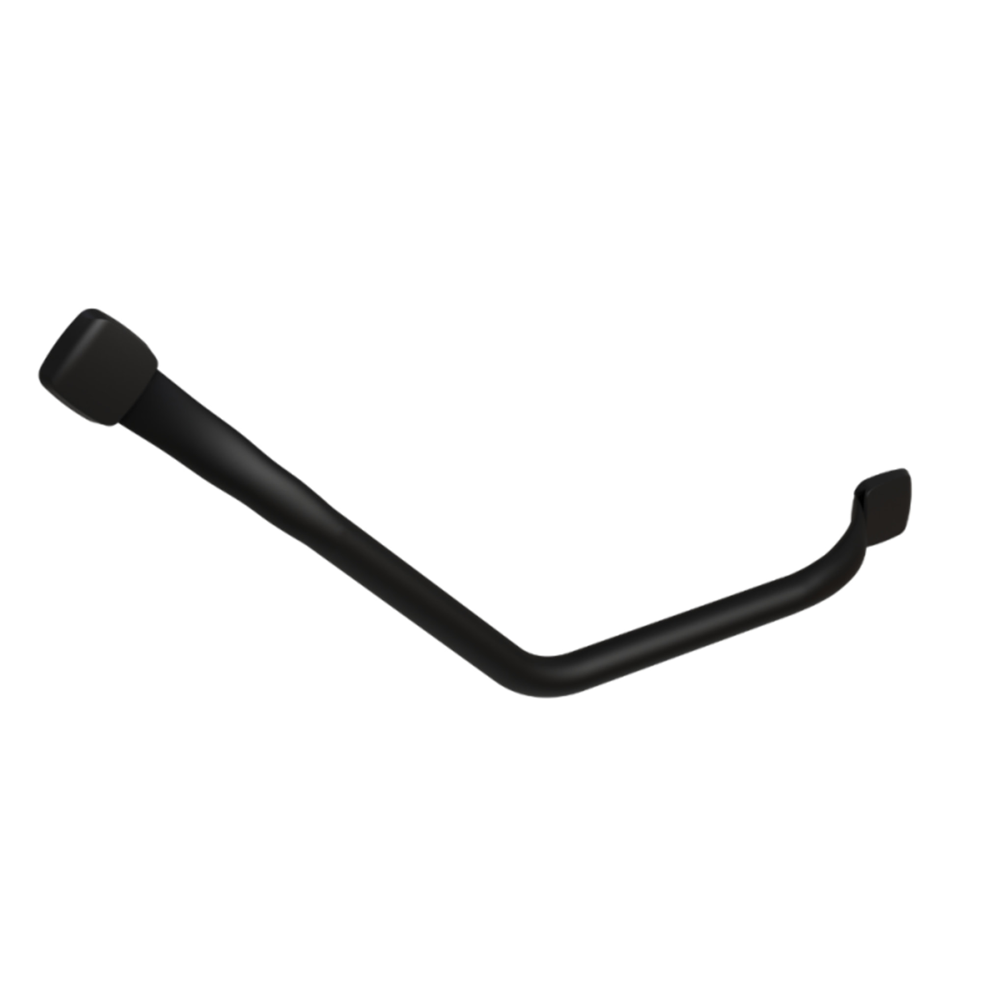 Barre d'appui coudée 135° PELLET Mana Noir mat