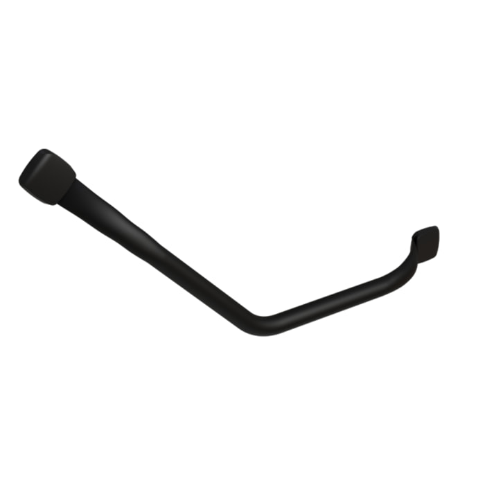 Barre d'appui coudée 135° PELLET Mana Noir mat