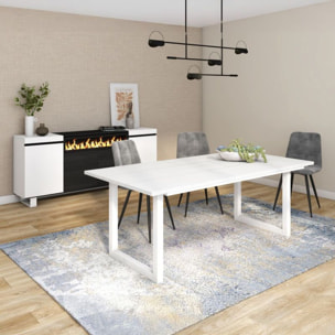 Mesa de comedor Altea 200 Blanco