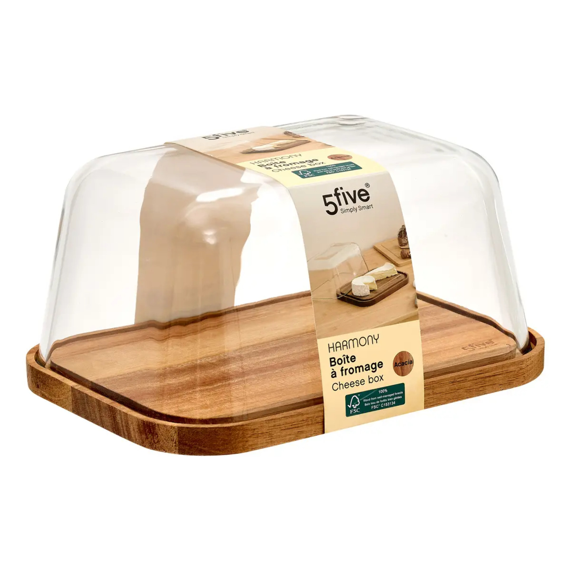 Boite à fromage Harmony en verre