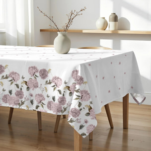 Nappe en résine anti-taches Nilo Bleu