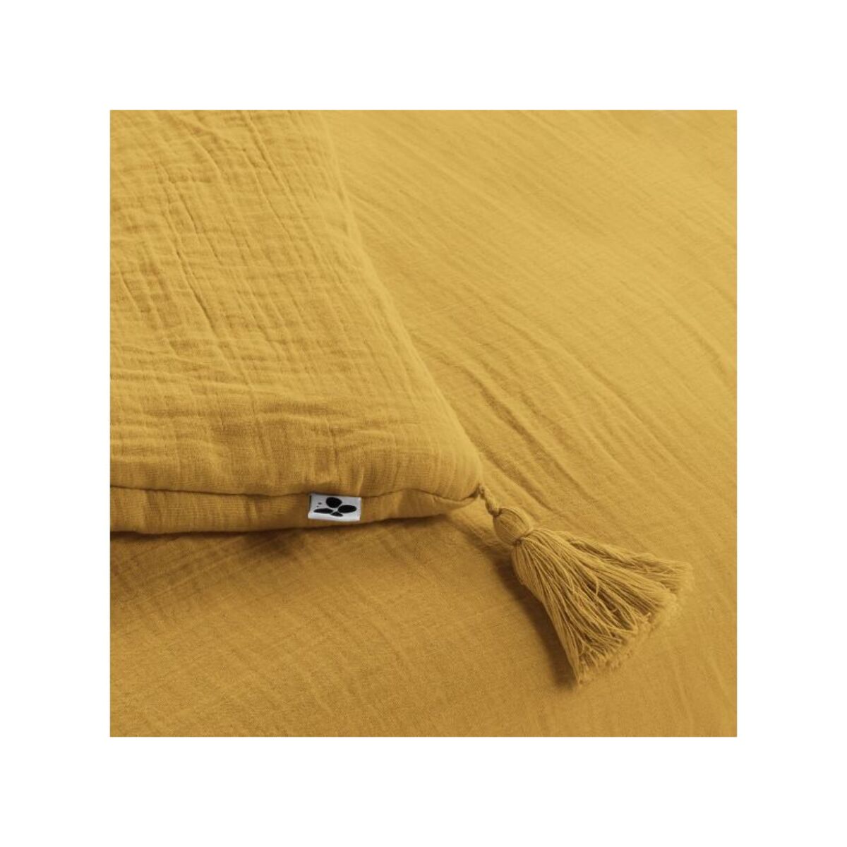Édredon couvre-lit en gaze de coton 150x150cm - GAIA