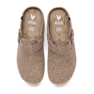 Zapatillas De Casa Oslo Taupe