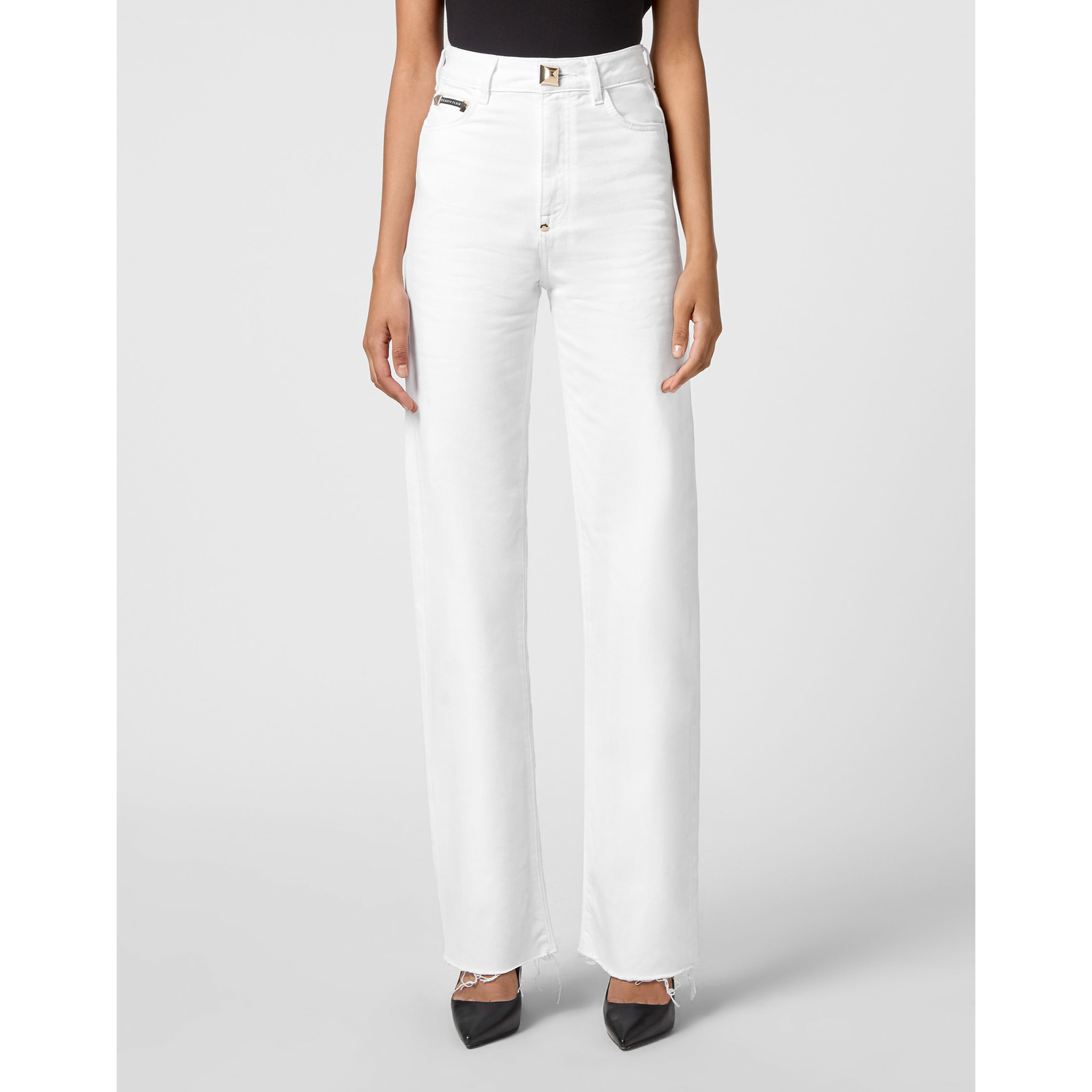 PHILIPP PLEIN Wide-leg jeans