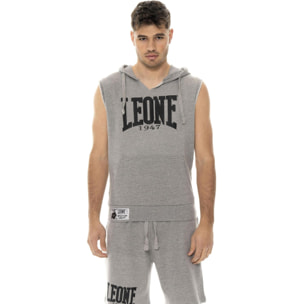 Sudadera sin mangas Leone 1947 Apparel con estampado de boxeo. Para el gimnasio.