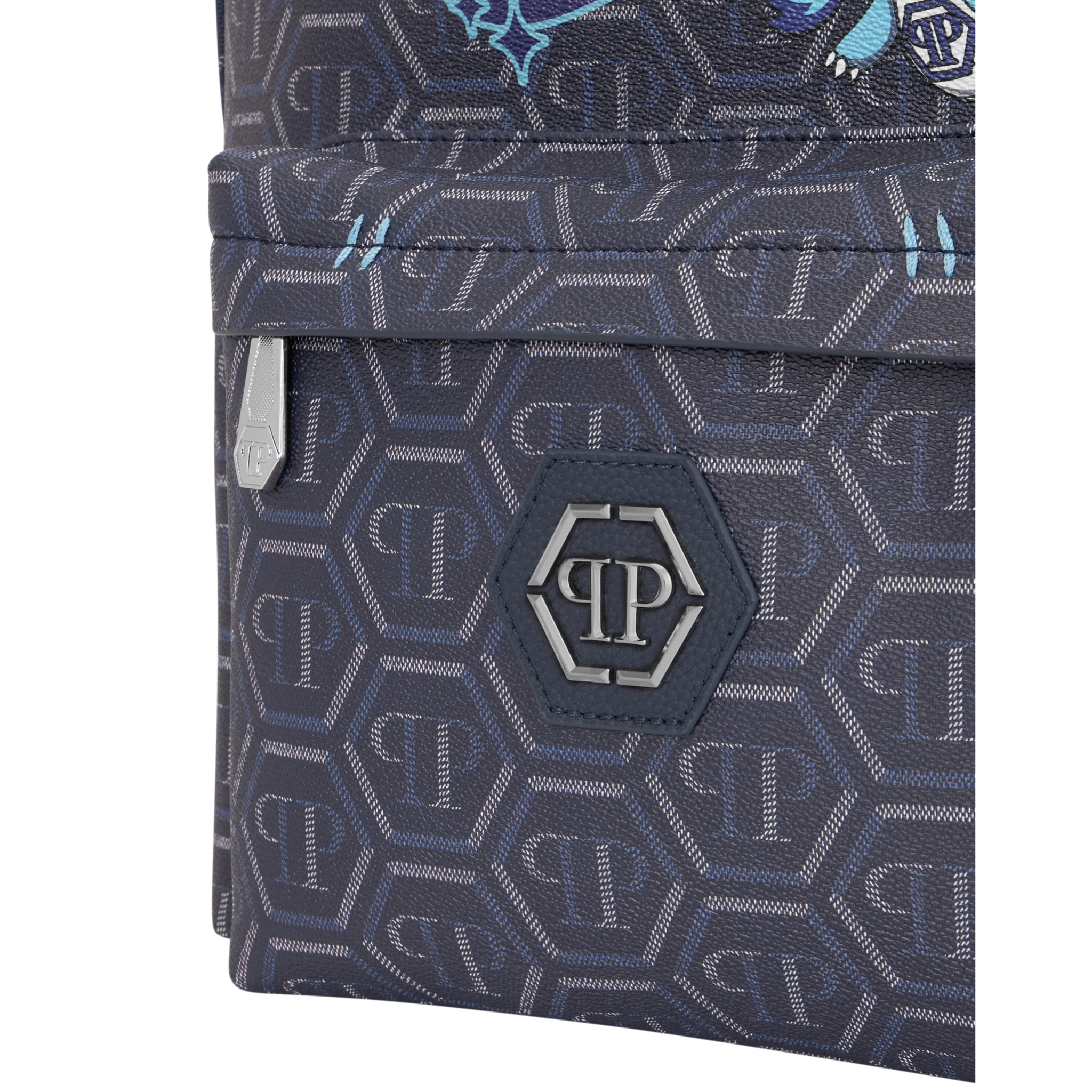 PLEIN SPORT Mochila MONOGRAM