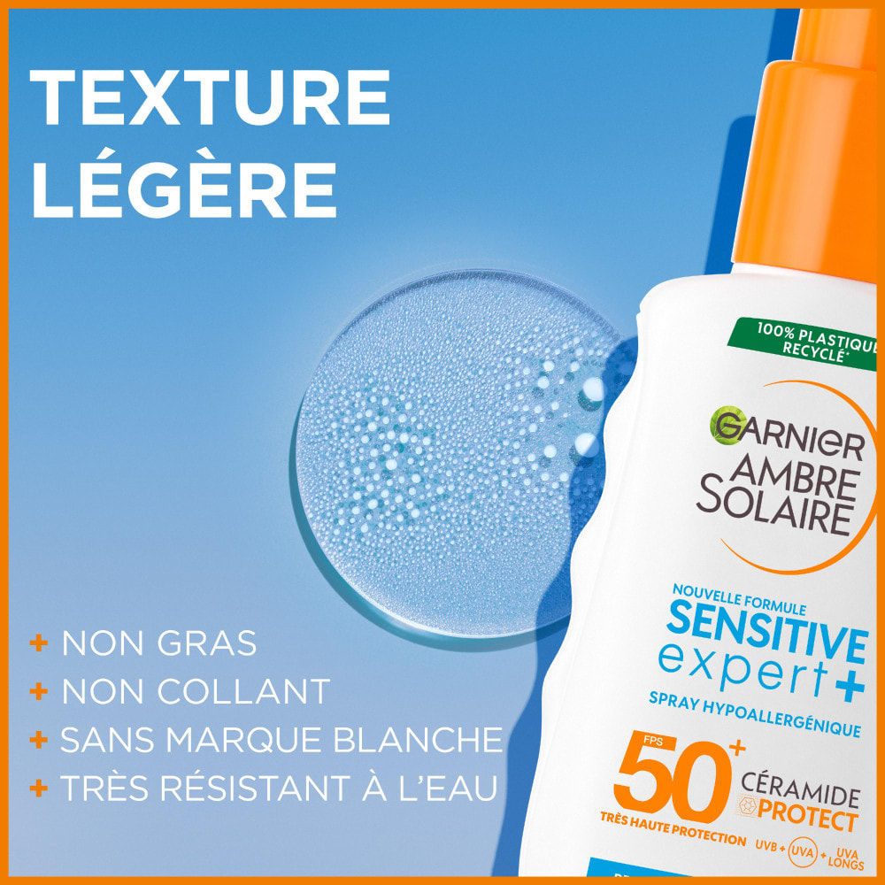 Garnier Ambre Solaire Sensitive Expert+ SPF50+ 150mL