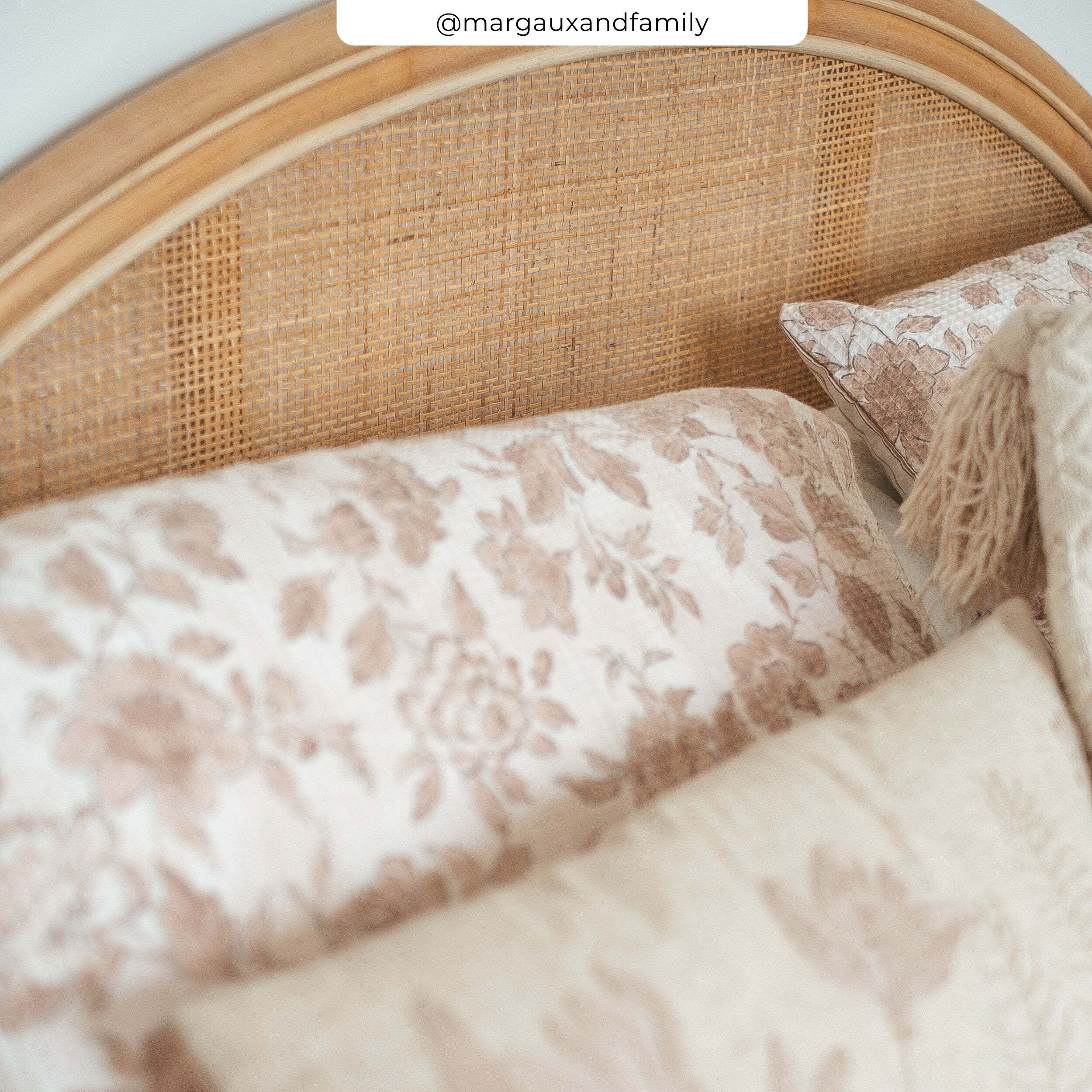 Tête de lit en rotin naturel 160 cm - Madya