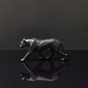 Panthere Origami Noir L40cm