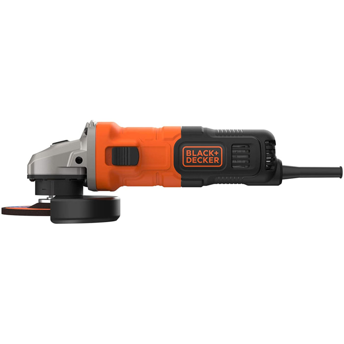 Meuleuse d'angle filaire 710W 115mm 12 000 trs/min BLACK+DECKER BEG010-QS