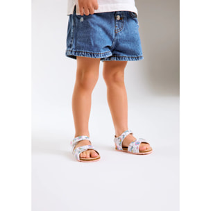 Sandalias Abiertas de Niña Con Estampado Unicornio