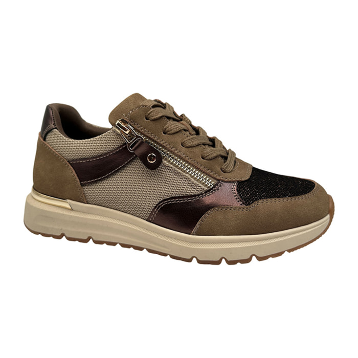 Sneakers Donna Tata Italia Cachi