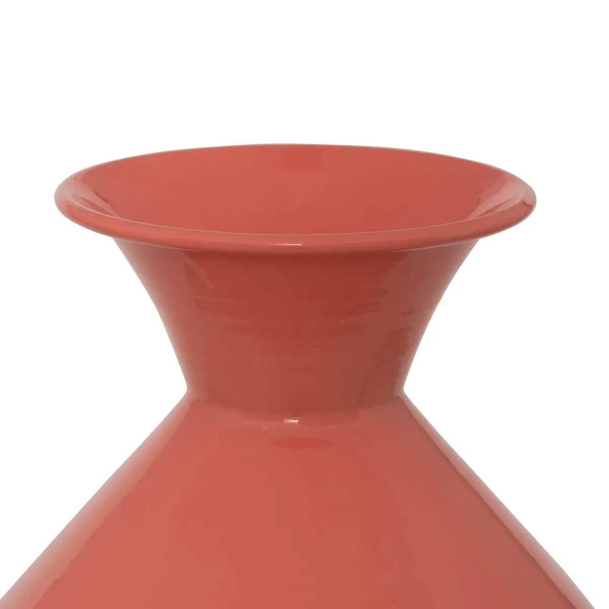 Vase "Kian" rose fuchsia H37cm