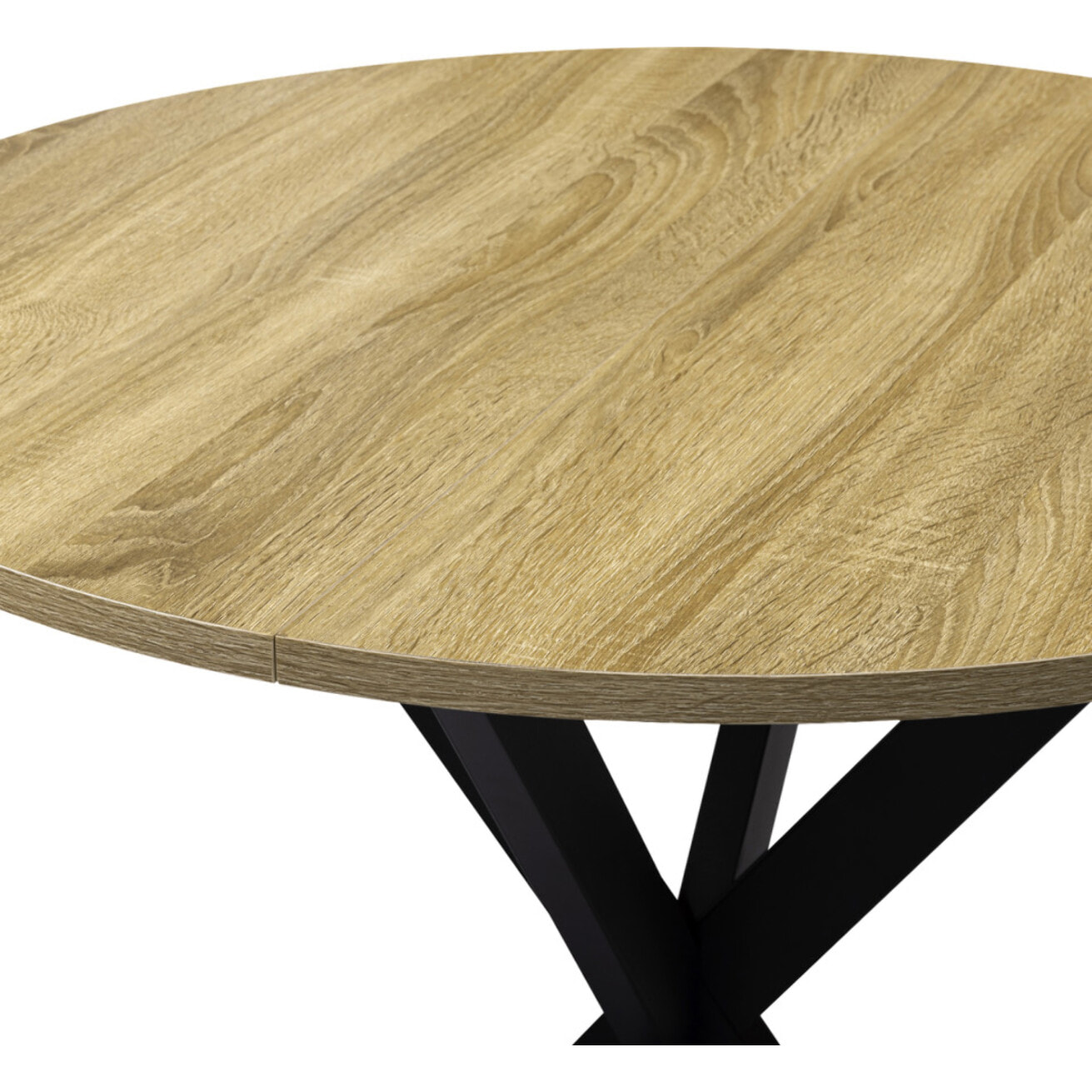 Tables rondes Soline - Bois - Noir